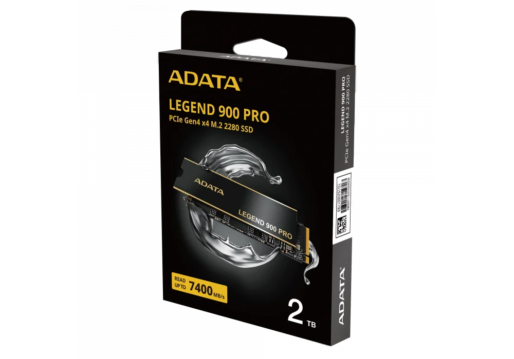 ADATA 2TB Legend 900 Pro NVMe Gen4 Okuma 7400MB-Yazma 6500MB M.2 SSD