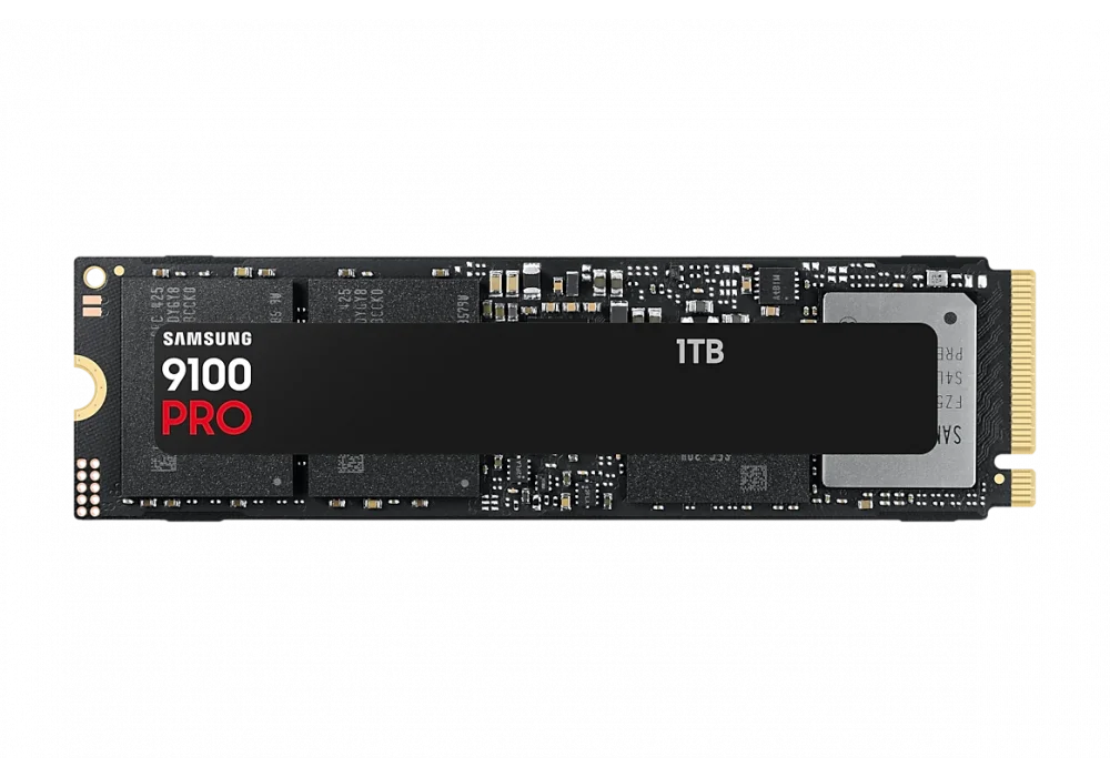 Samsung 1TB 9100 PRO NVMe Gen5 Okuma 14700MB-Yazma 13300MB M.2 SSD