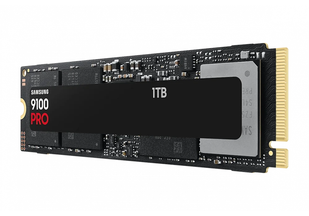 Samsung 1TB 9100 PRO NVMe Gen5 Okuma 14700MB-Yazma 13300MB M.2 SSD