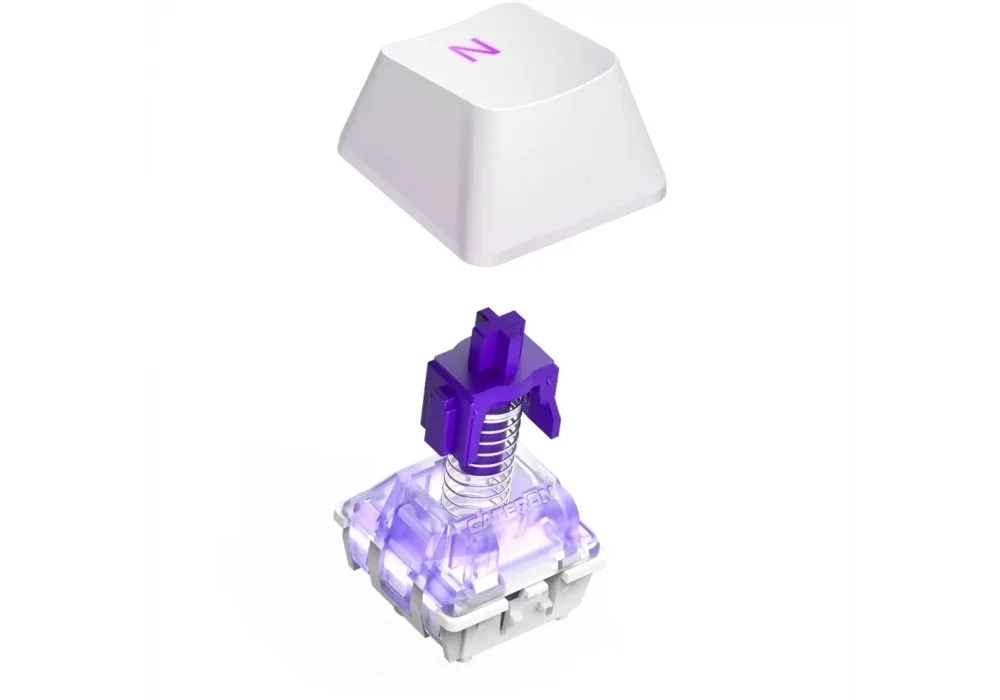 NZXT Function 2 Beyaz 8K Hz Kablolu Gaming Klavye