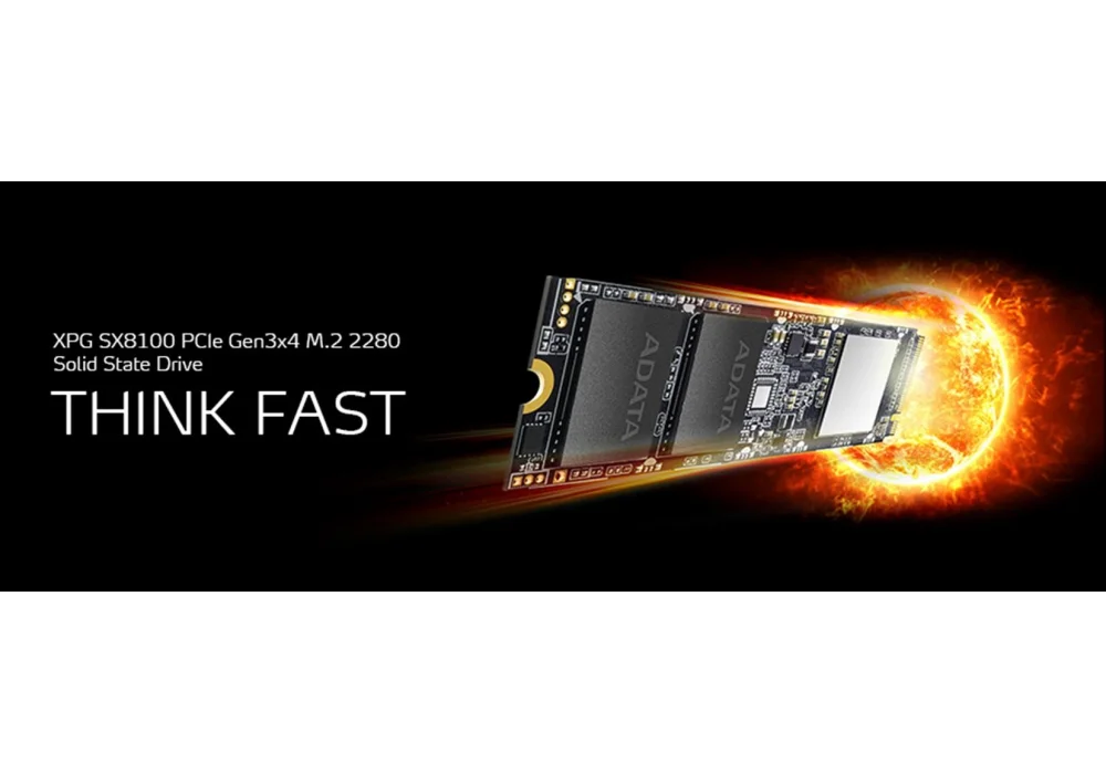 ADATA 1TB SX8100 NVMe Gen3 Okuma 3500MB-Yazma 3000MB M.2 SSD