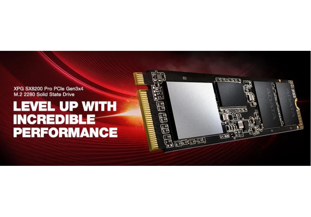 ADATA 1TB SX8200 Pro NVMe Gen3 Okuma 3500MB-Yazma 3000MB M.2 SSD