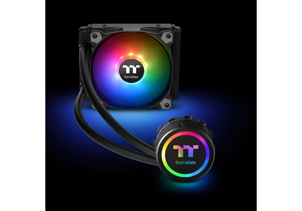 Thermaltake Water 3.0 Siyah ARGB 120 mm Intel(1700p/1851p)-AMD Uyumlu Sıvı Soğutucu