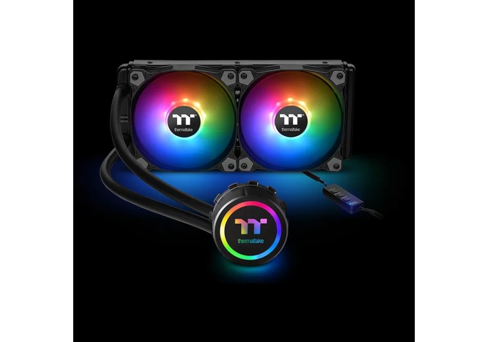 Thermaltake Water 3.0 Siyah ARGB 240 mm Intel(1700p/1851p)-AMD Uyumlu Sıvı Soğutucu