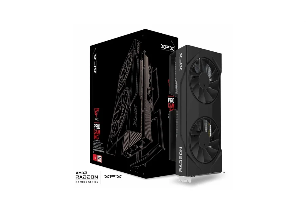 XFX Radeon RX 9060 XT SWIFT OC Gaming 16GB GDDR6 128 Bit Ekran Kartı