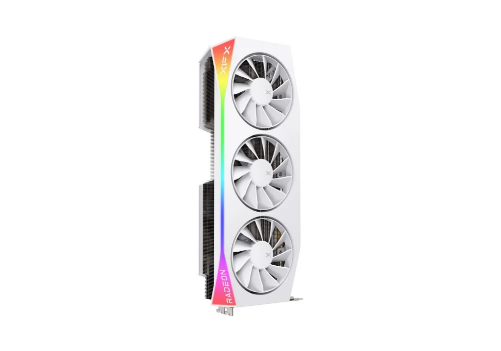 XFX Radeon RX 9070 XT Mercury OC White Gaming Edition RGB 16GB GDDR6 256 Bit Ekran Kartı