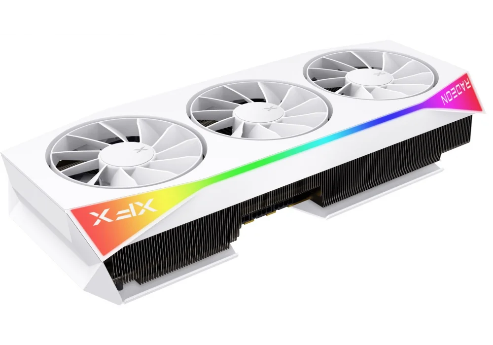 XFX Radeon RX 9070 XT Mercury OC White Gaming Edition RGB 16GB GDDR6 256 Bit Ekran Kartı