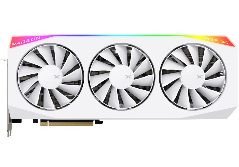 XFX Radeon RX 9070 XT Mercury OC White Gaming Edition RGB 16GB GDDR6 256 Bit Ekran Kartı