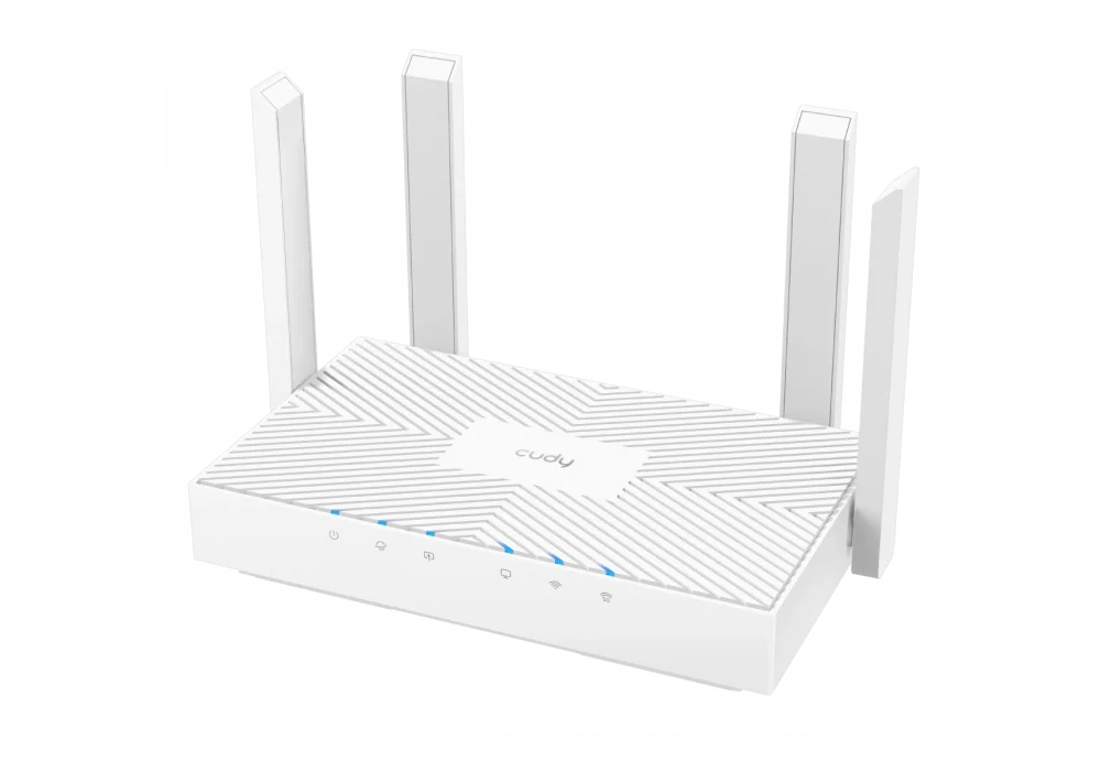 Cudy WR1300E AC1200 2.4GHz/5GHz 1200Mbps AP/RE/WISP 3*Gigabit Port MU-MIMO Kablosuz Wi-Fi Router