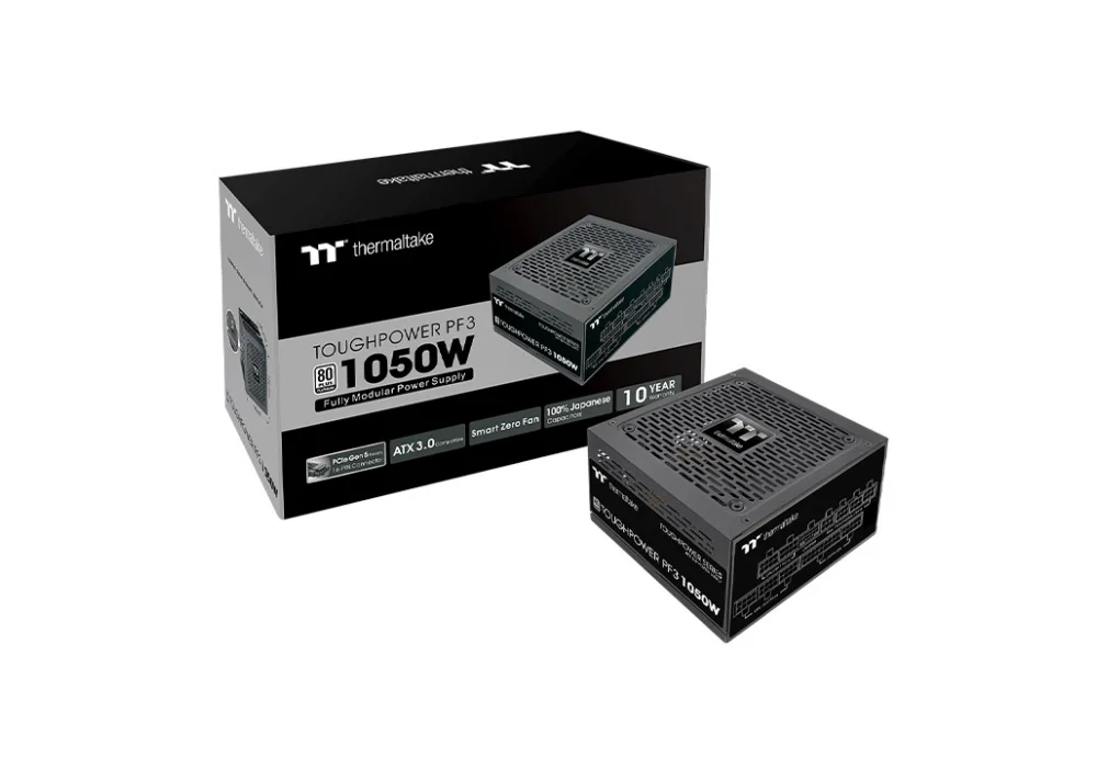 Thermaltake 1050W Toughpower PF3 80+ Platinum PCIe Gen 5.0 ATX 3.0 Tam Modüler TT Premium Güç Kaynağı