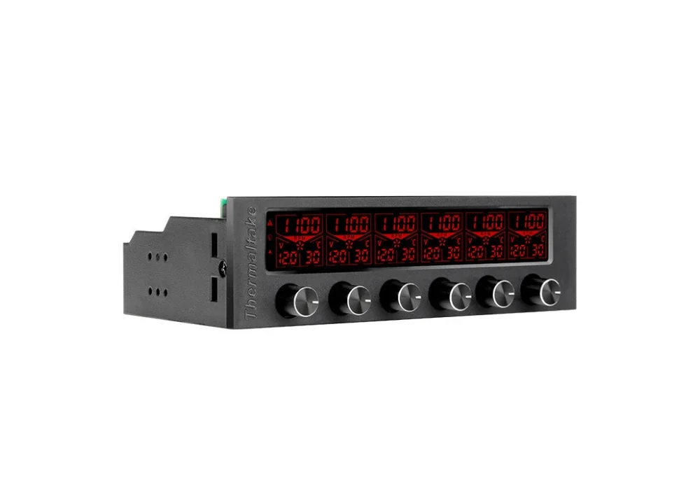 Thermaltake Commander F6 RGB LCD Ekranlı Multi Fan Kontrol Ünitesi