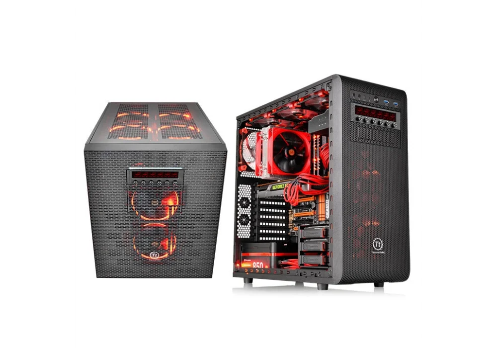 Thermaltake Commander F6 RGB LCD Ekranlı Multi Fan Kontrol Ünitesi