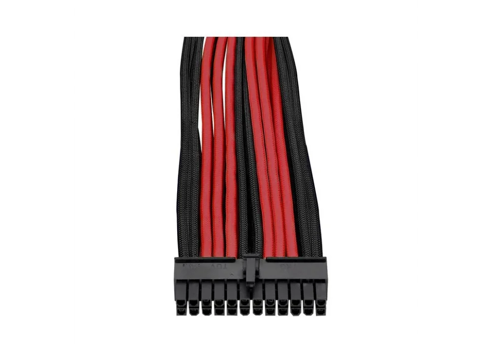 Thermaltake TtMod Kırmızı/Siyah Power Supply Sleeved Kablo Seti
