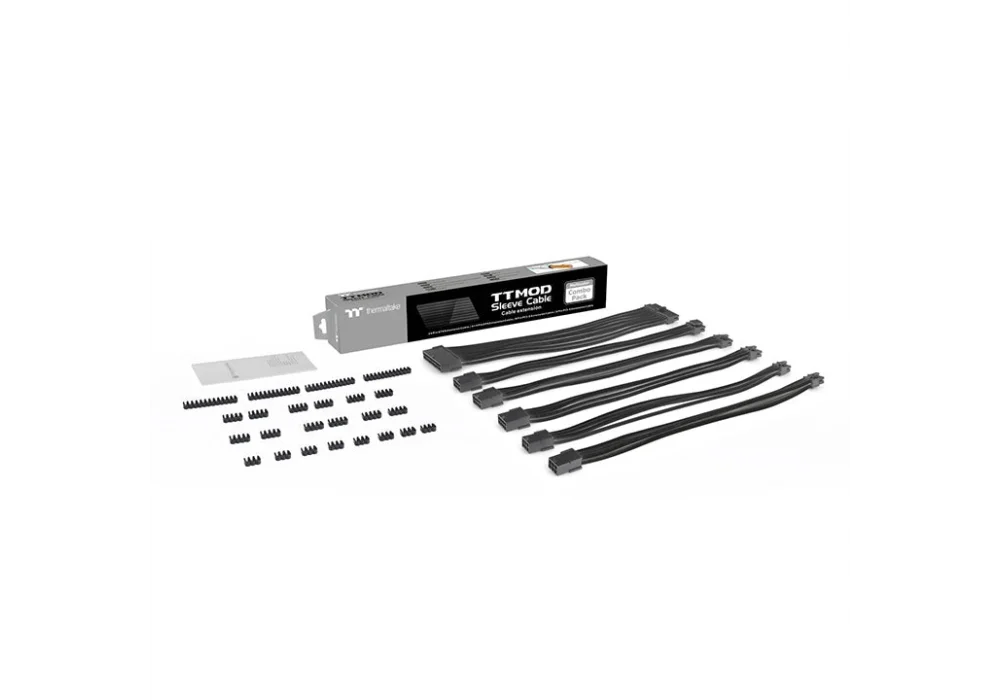 Thermaltake TtMod Black Power Supply Sleeved Kablo Seti