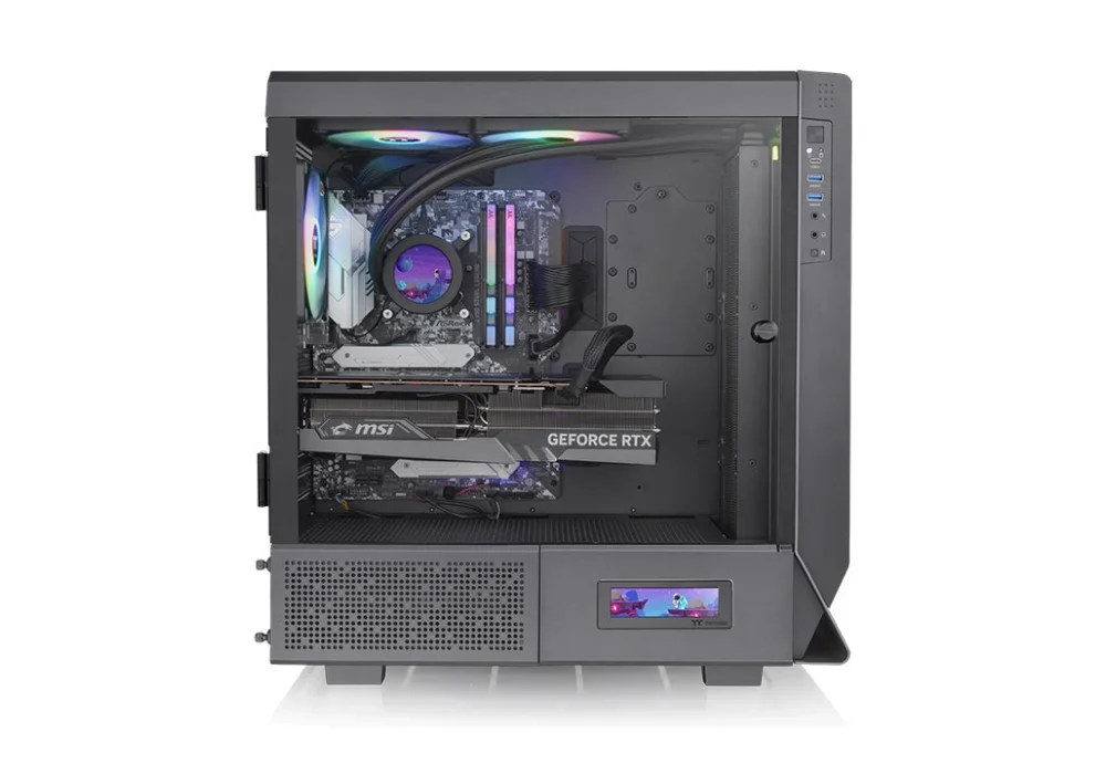 Thermaltake Ceres 500 kasa için 3,9 Siyah LCD Ekran Kiti