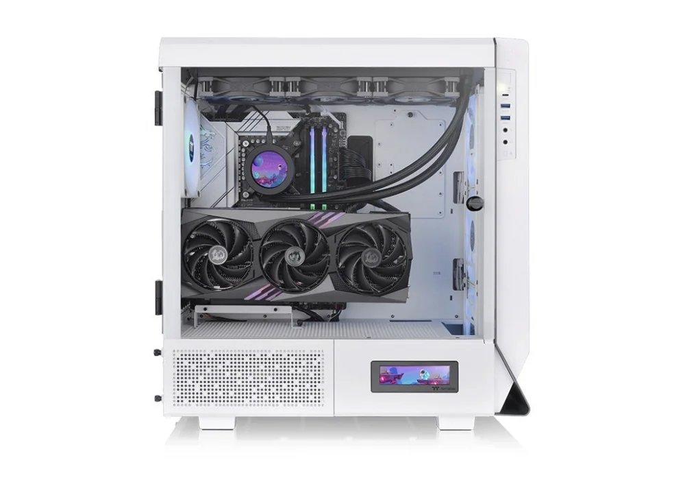 Thermaltake Ceres 500 kasa için 3,9 Beyaz LCD Ekran Kiti
