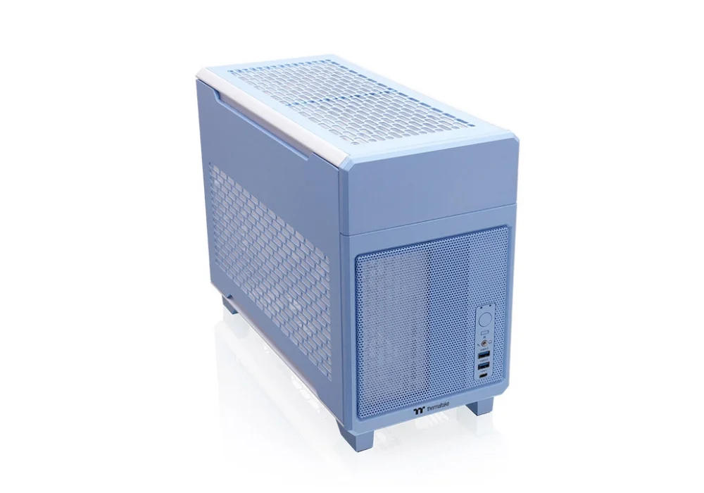 Thermaltake TR100 Mavi USB 3.0 Mini-ITX Mini Tower Kasa