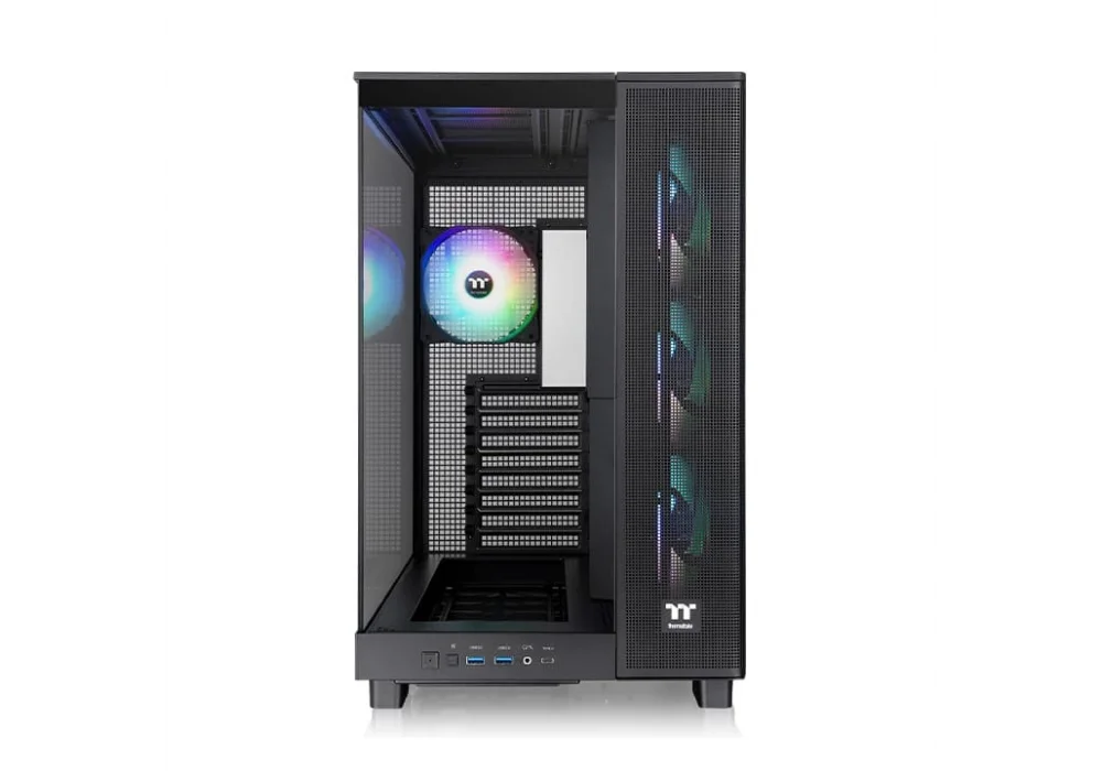 Thermaltake View 380XL Black ARGB Tempered Glass USB 3.2 ATX Mid Tower Kasa