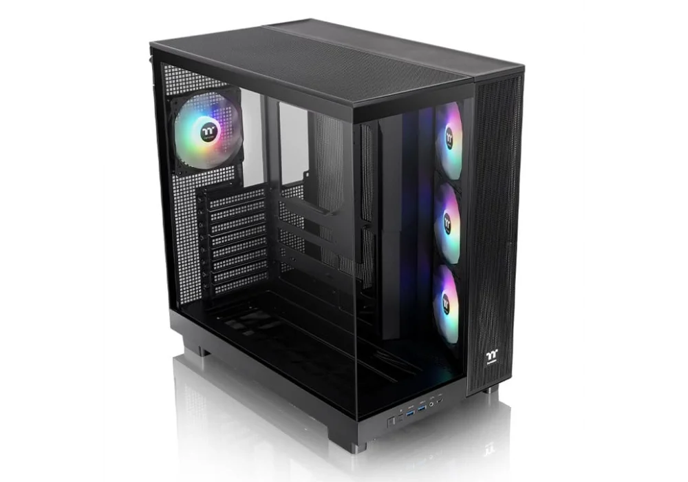 Thermaltake View 380XL Black ARGB Tempered Glass USB 3.2 ATX Mid Tower Kasa