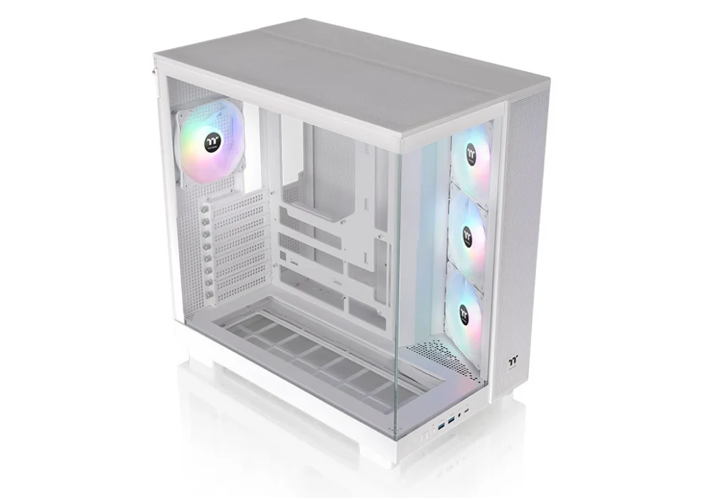Thermaltake View 380XL White ARGB Tempered Glass USB 3.2 ATX Mid Tower Kasa