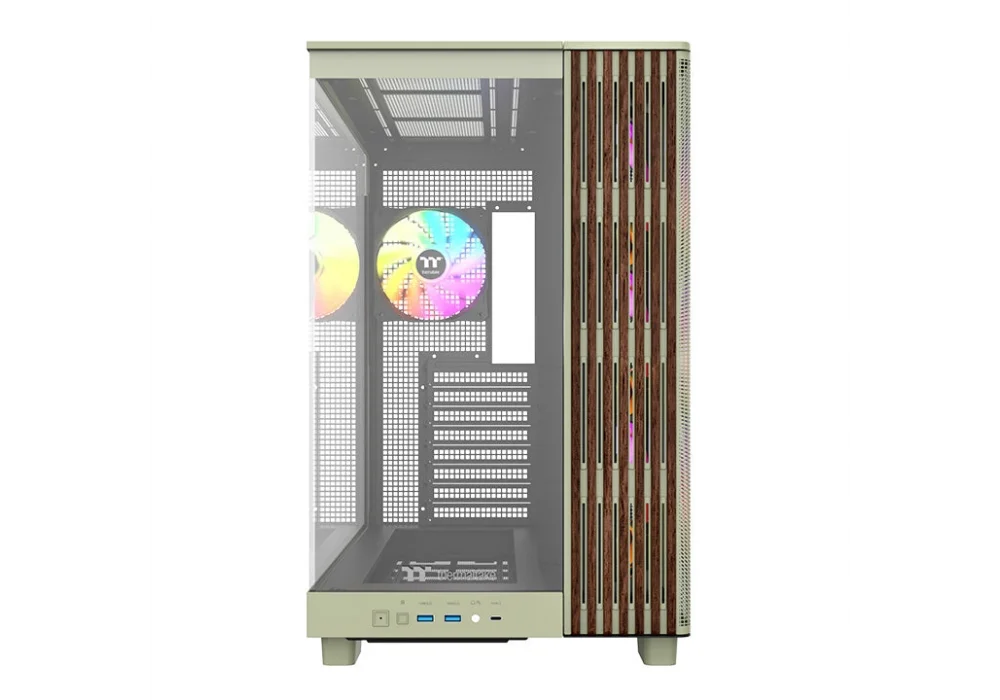 Thermaltake View 380XL Matcha Green ARGB Tempered Glass USB 3.2 ATX Mid Tower Kasa
