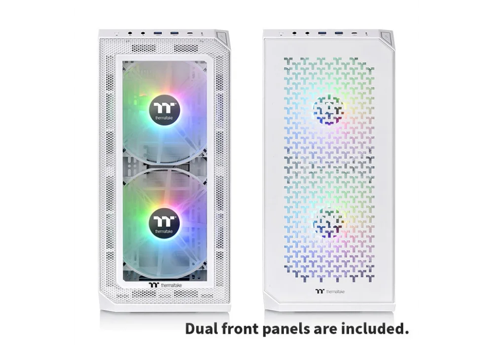 Thermaltake View 300 MX Snow Tempered Glass RGB USB 3.2 ATX Mid Tower Kasa