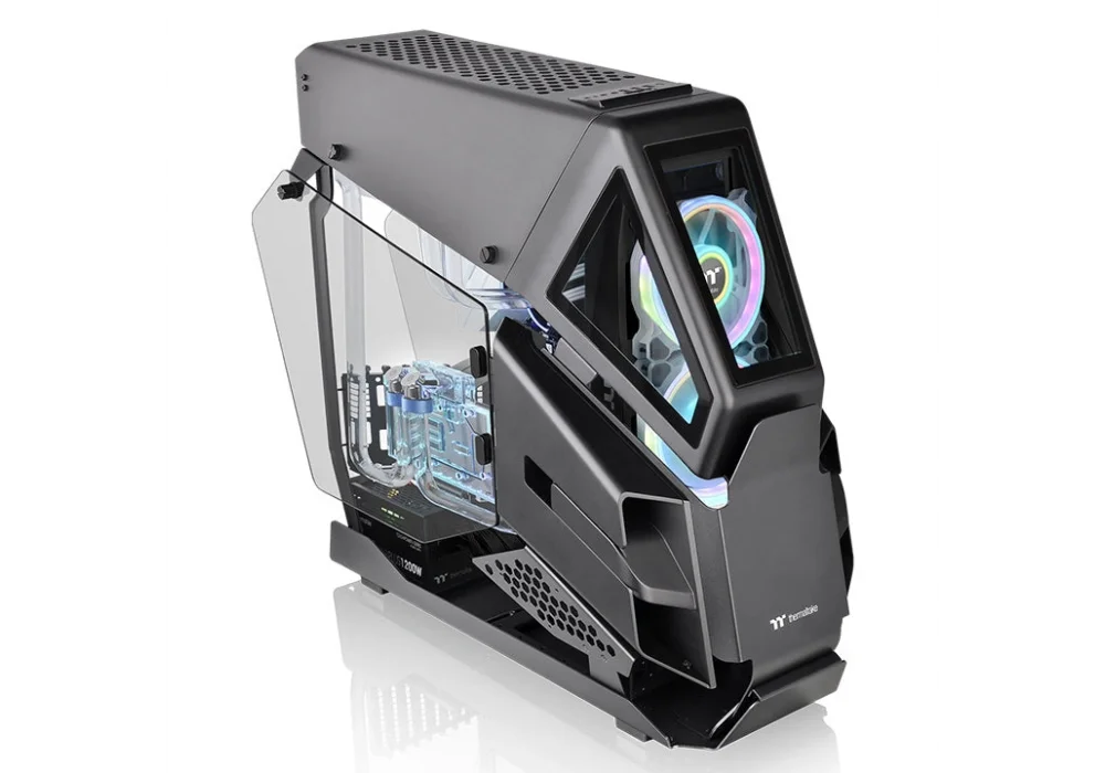 Thermaltake AH T600 Siyah Tempered Glass E-ATX Full Tower Kasa