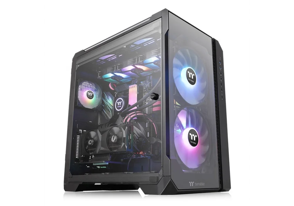 Thermaltake View 51 Tempered Glass ARGB Edition USB 3.0 e-ATX Full Tower Kasa