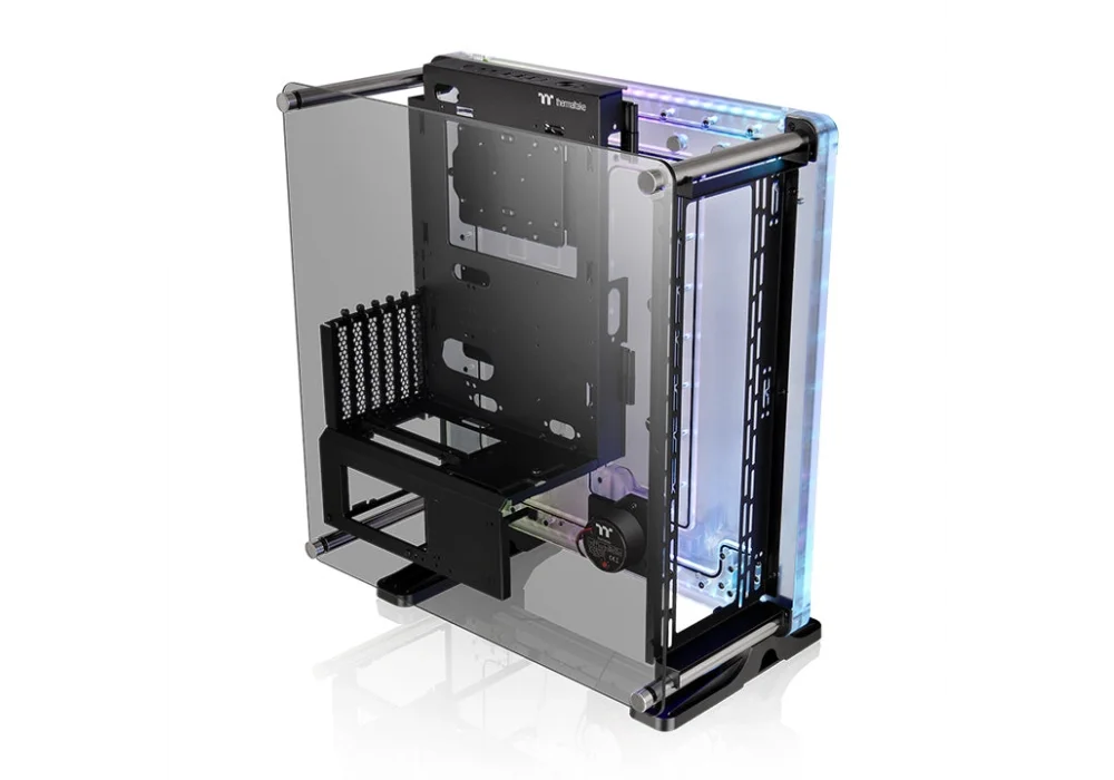 Thermaltake DistroCase 350P Siyah Tempered Glass ARGB USB 3.0 ATX Mid Tower Kasa