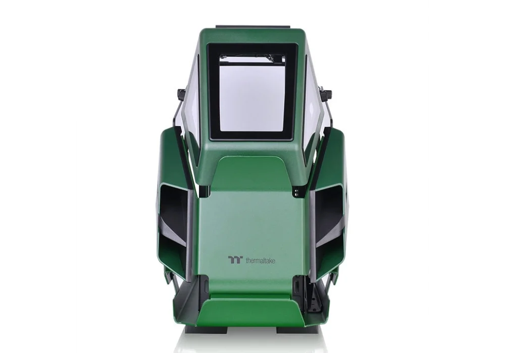Thermaltake AH T200 Racing Green Tempered Glass USB 3.1 Micro-ATX Kasa