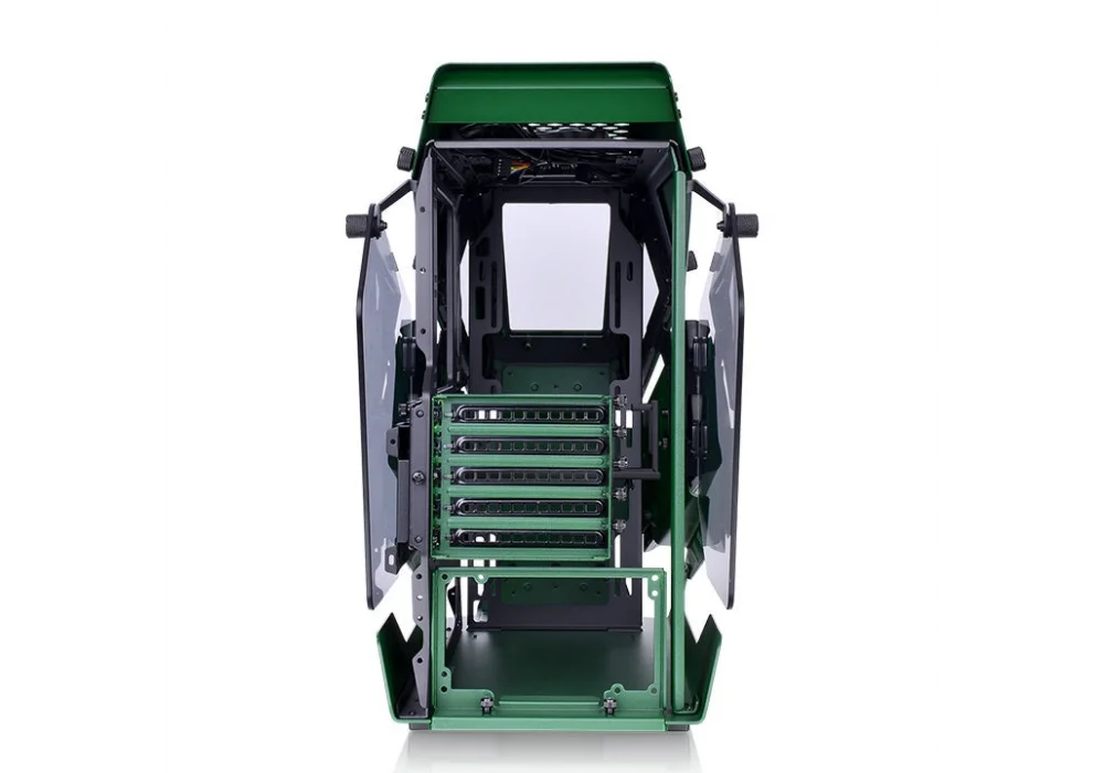 Thermaltake AH T200 Racing Green Tempered Glass USB 3.1 Micro-ATX Kasa