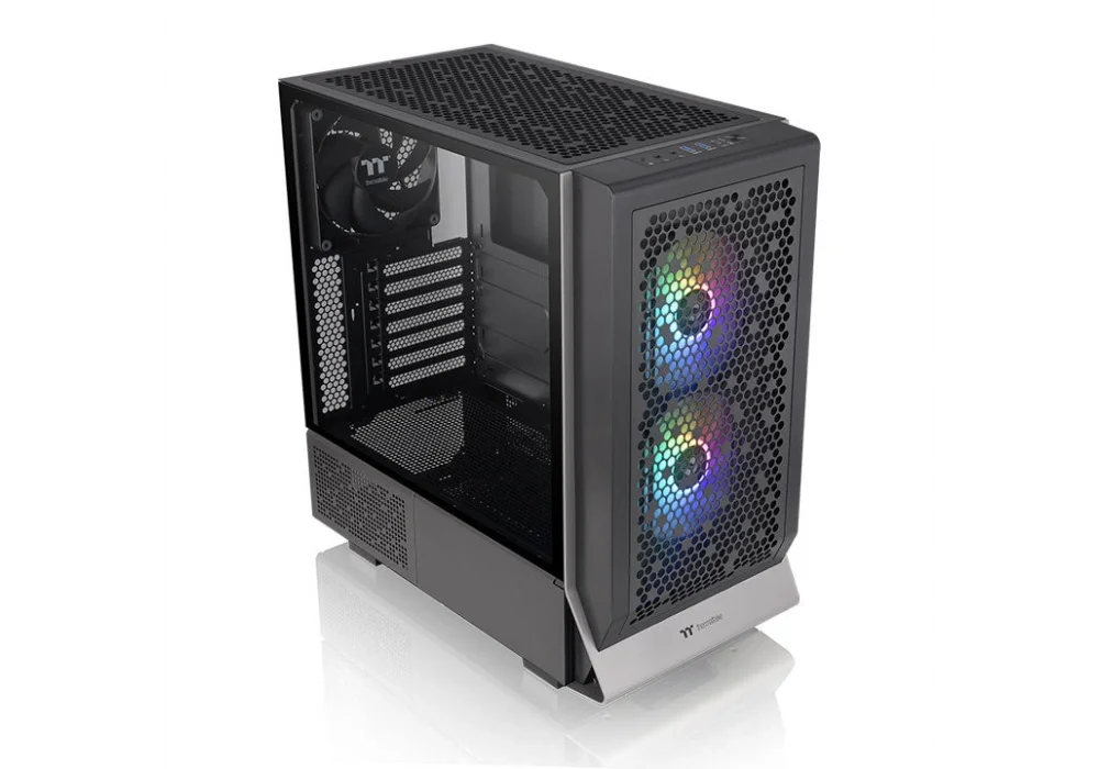 Thermaltake Ceres 300 TG Siyah Tempered Glass ARGB USB 3.0 ATX Mid Tower Kasa