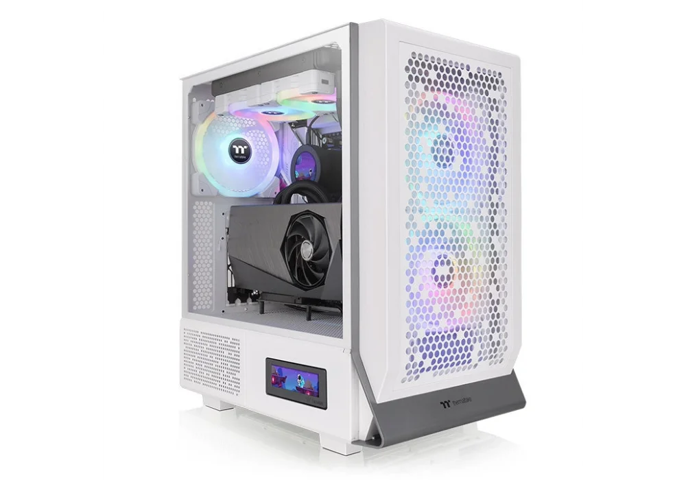 Thermaltake Ceres 300 TG ARGB Snow Beyaz Tempered Glass USB 3.2 E-ATX Mid Tower Kasa