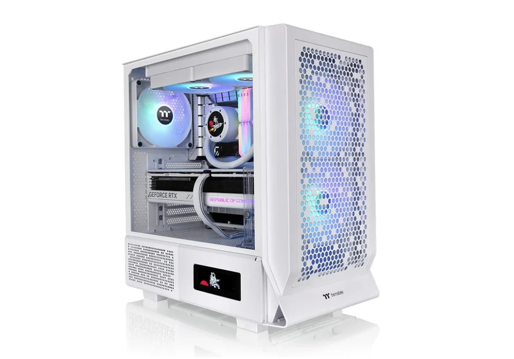 Thermaltake Ceres 330 Beyaz Tempered Glass ARGB USB 3.0 ATX Mid Tower Kasa