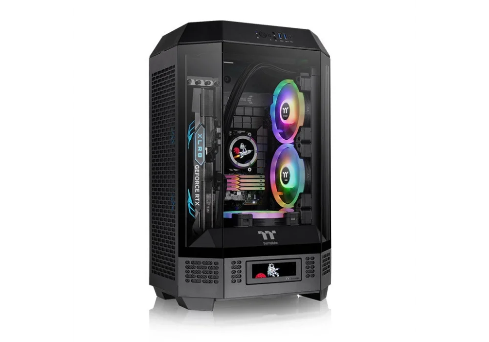 Thermaltake The Tower 300 Siyah Tempered Glass USB 3.2 mATX Mini Tower Kasa