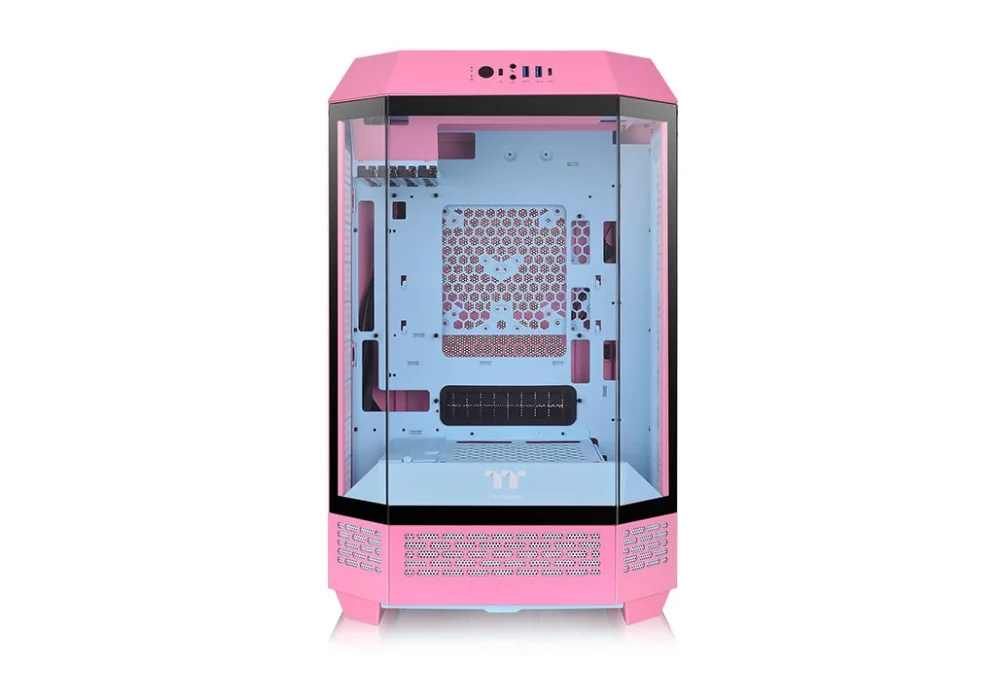 Thermaltake The Tower 300 Bubble Pink Tempered Glass USB 3.2 mATX Mini Tower Kasa