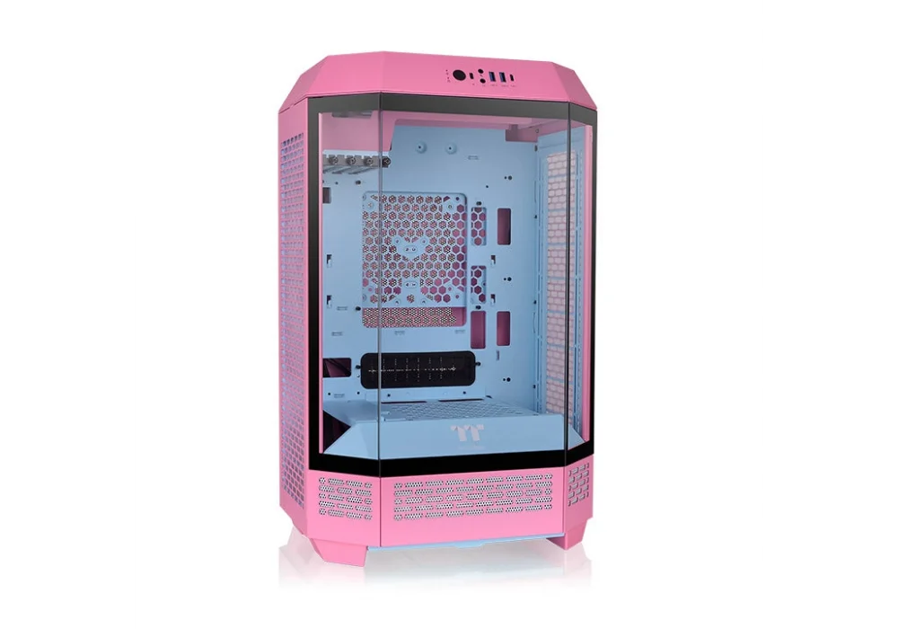 Thermaltake The Tower 300 Bubble Pink Tempered Glass USB 3.2 mATX Mini Tower Kasa