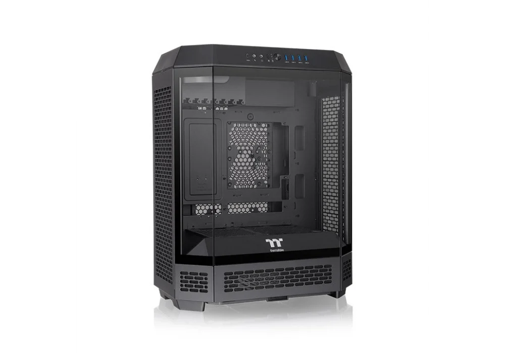 Thermaltake The Tower 600 Black Tempered Glass USB 3.2 ATX Mid Tower Kasa