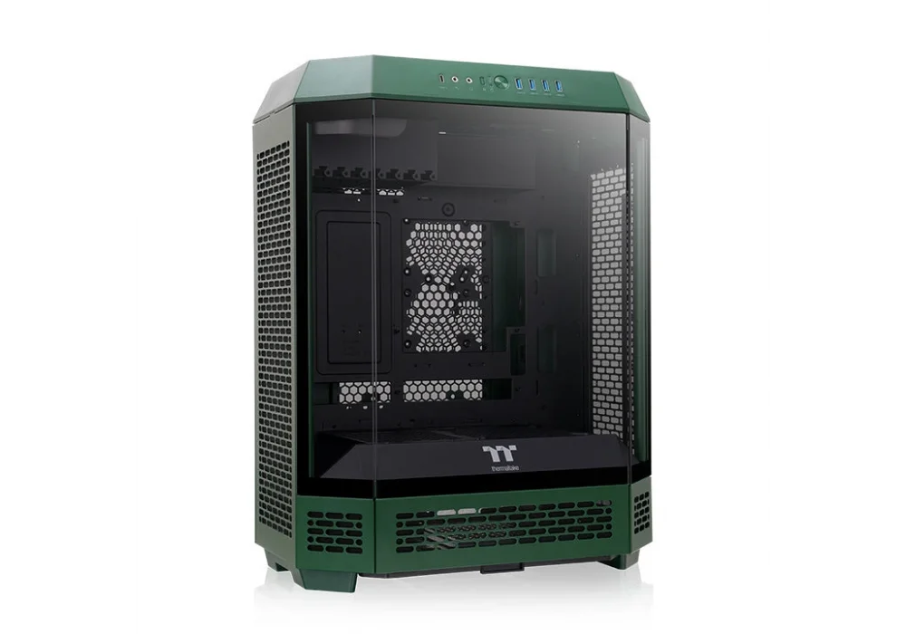 Thermaltake The Tower 600 Racing Green Tempered Glass USB 3.2 ATX Mid Tower Kasa
