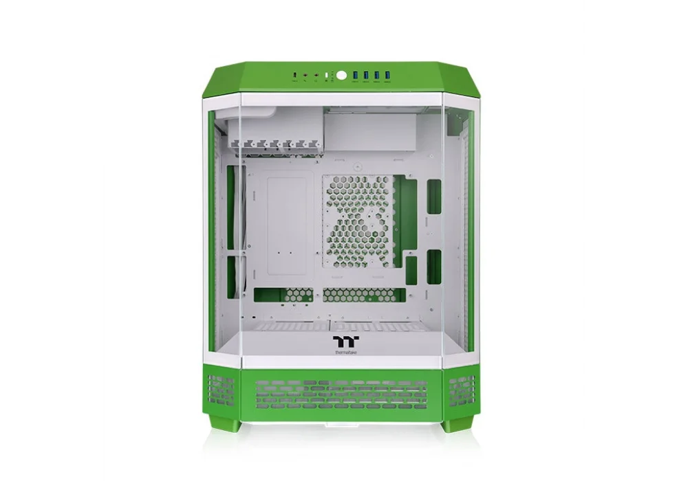 Thermaltake The Tower 600 Light-year Green Tempered Glass USB 3.2 ATX Mid Tower Kasa