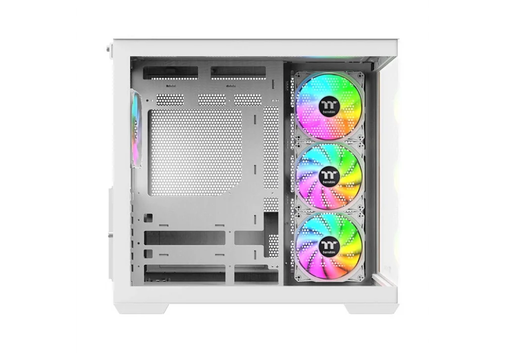 Thermaltake View 380 Wood Snow ARGB Tempered Glass USB 3.2 ATX Mid Tower Kasa