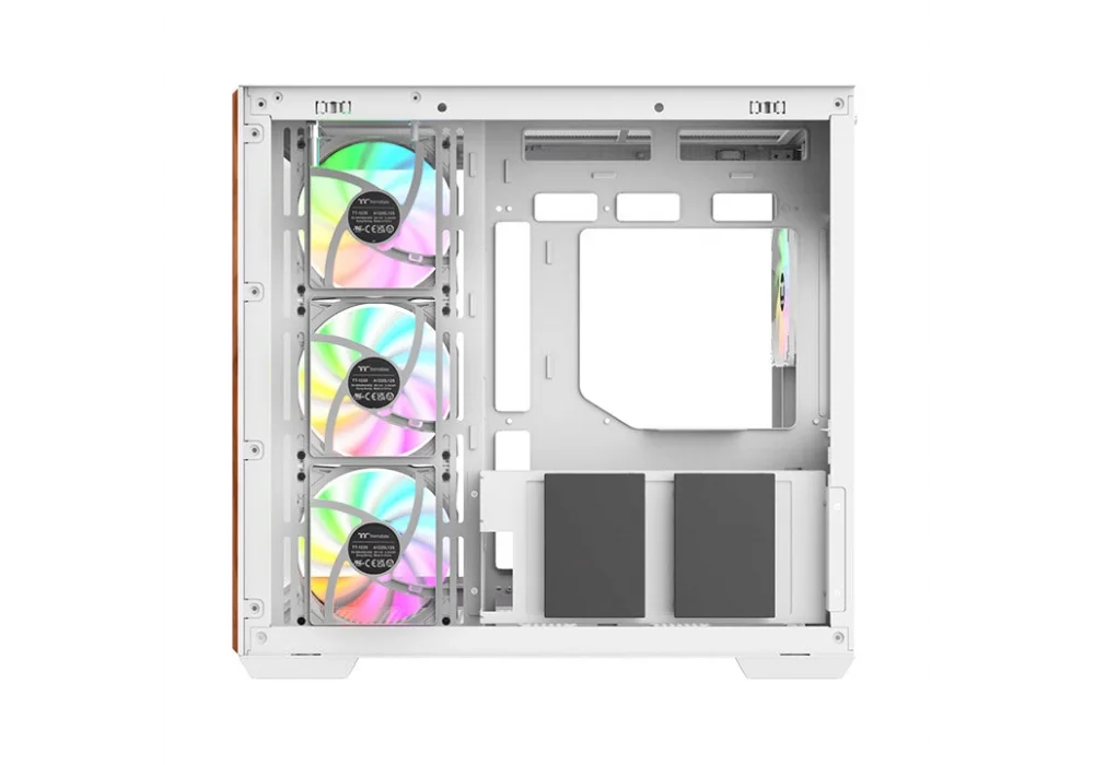 Thermaltake View 380 Wood Snow ARGB Tempered Glass USB 3.2 ATX Mid Tower Kasa