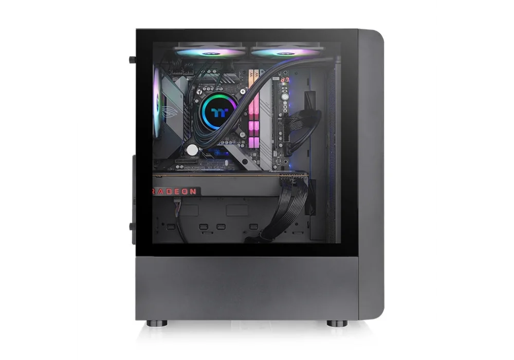 Thermaltake S200 TG 550W 80+ ARGB Tempered Glass USB 3.0 ATX Mid Tower Kasa