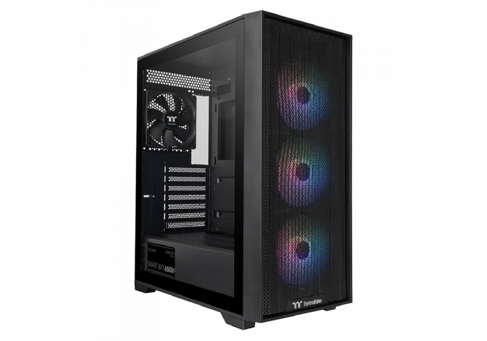 Thermaltake V290 TG Black 650W 80+ Bronze Tempered Glass USB 3.0 ATX Mid Tower Kasa