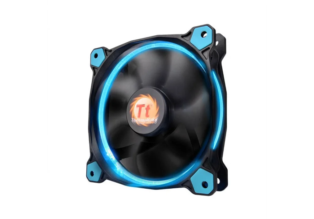 Thermaltake Riing Siyah (Mavi Halka) Ring Led 120 mm Fan