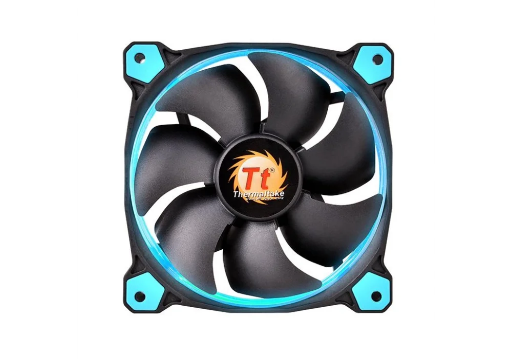 Thermaltake Riing Siyah (Mavi Halka) Ring Led 120 mm Fan