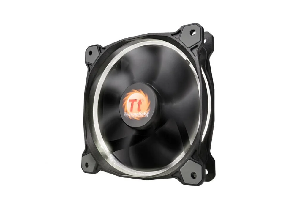 Thermaltake Riing Siyah (Beyaz Halka) Ring Led 120 mm Fan