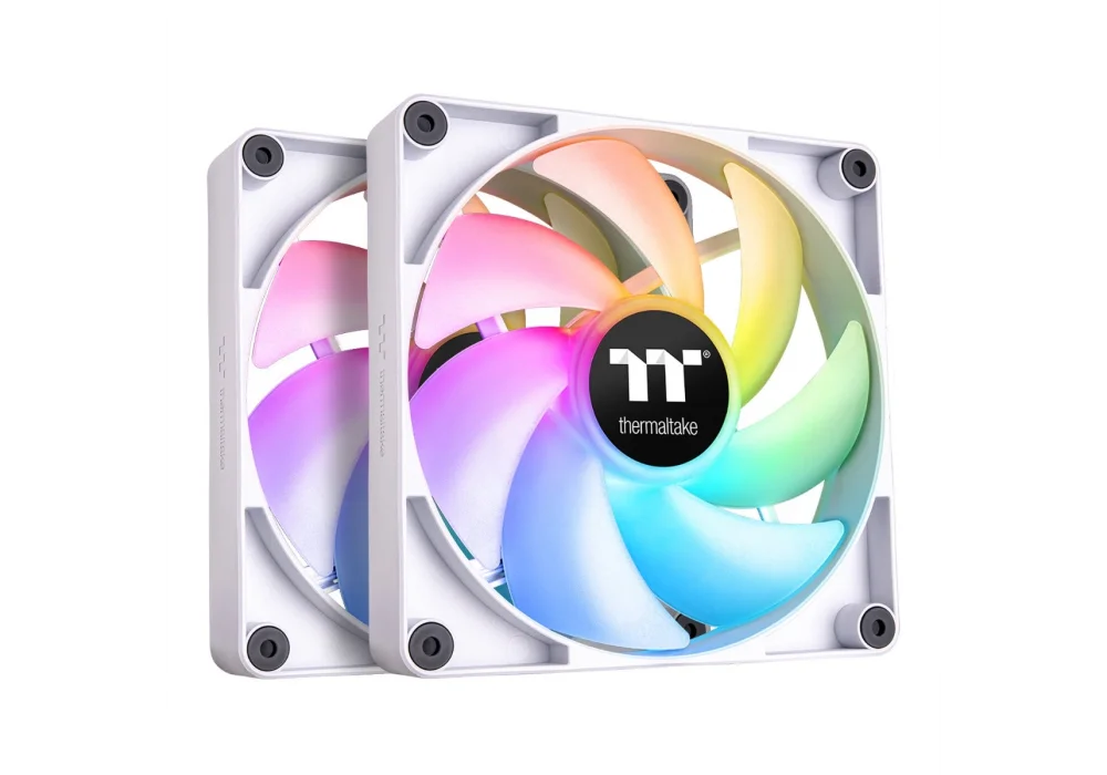 Thermaltake CT140 ARGB White 140 mm Fan (2li Set)