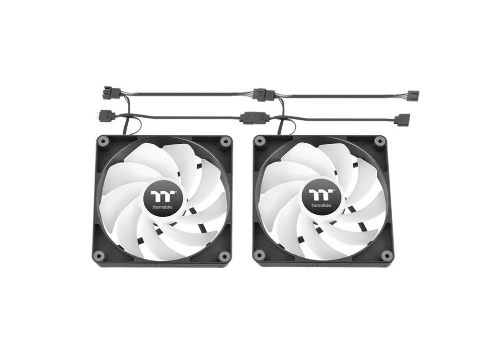 Thermaltake CT120 Reverse ARGB Siyah 120 mm Fan (2li Set)