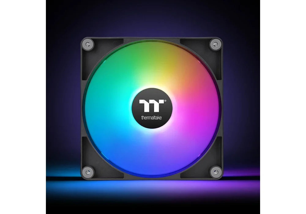 Thermaltake CT120 Reverse ARGB Siyah 120 mm Fan (2li Set)